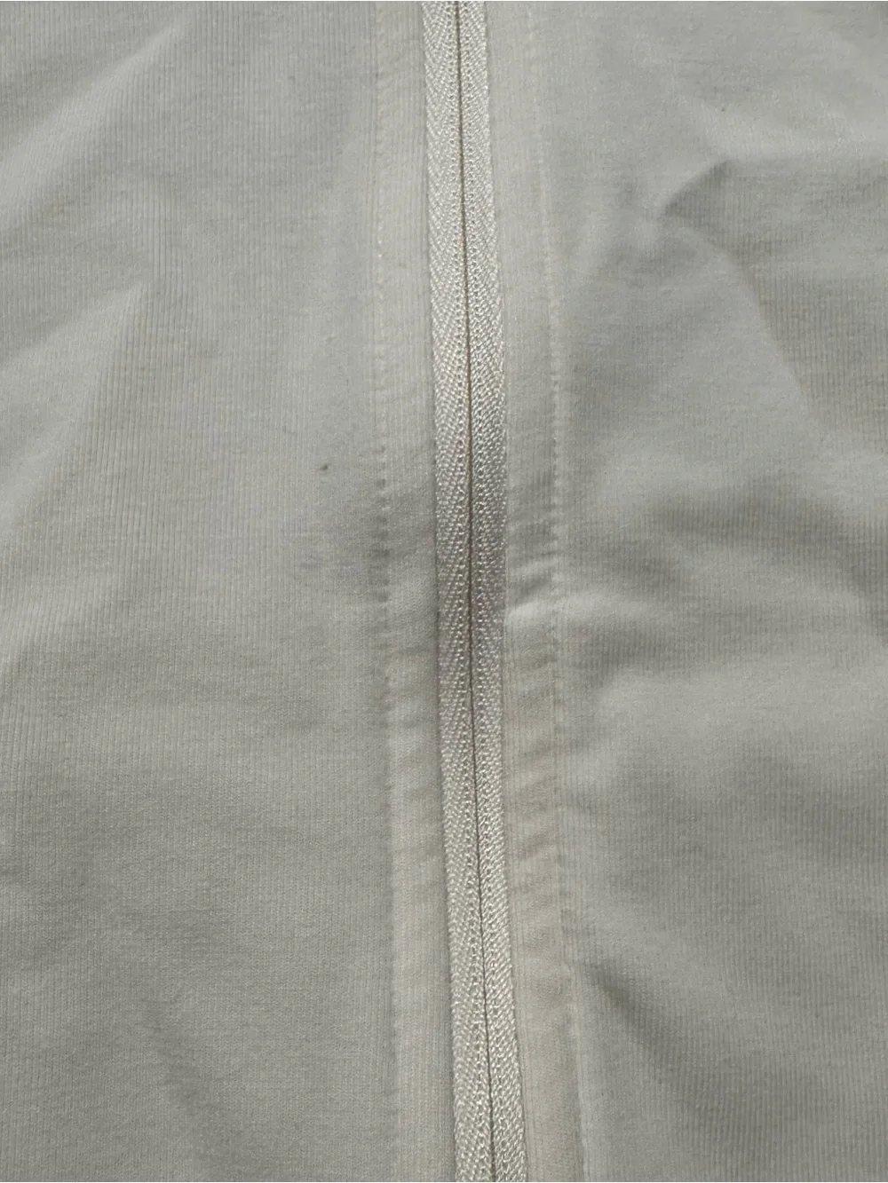 Old Navy Active Dynamic Fleece White Zip Up Hoodie Girls Size L 10-12